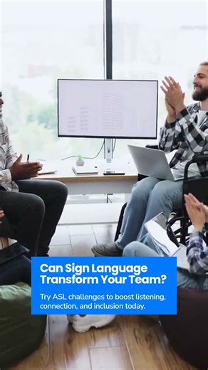 Enhance Team Bonding with ASL Challenges