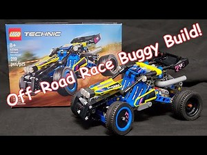 Build of the LEGO Technic Off-Road Race Buggy! Suspension and Steering Included! Set #42164.