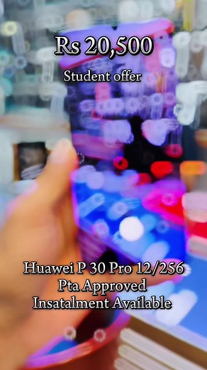 Huawei P30 Pro Installment Plan Details