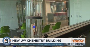 Classes begin inside new UW-Madison chemistry building