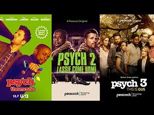 Trilogy Trailer: Psych Movie, Psych 2: Lassie Come Home & Psych 3: This is Gus | Yo, You Seen This?