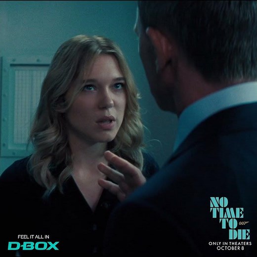 James Bond - No Time To Die trailer exclusively for D-BOX