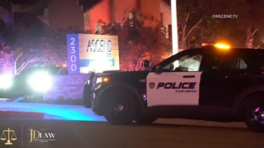 CARLSBAD: Around 9:53 p.m., Carlsbad Police received multiple reports of gunfire on the 2300 block of Rising Glen Way. Officers arrived and found a gunshot victim inside the Ascend apartment complex , who was pronounced deceased at the scene by firefighters. According to radio traffic, the suspect fled in the victim’s maroon Kia Sorrento. The suspect was described only as a male of unknown race, dressed in all black. Per radio traffic the vehicle was last spotted on ALPR cams near Encinitas Blvd
