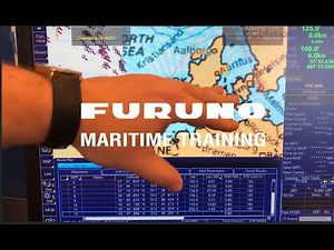 How to see which charts you need for the voyage | FURUNO ECDIS tutorial |