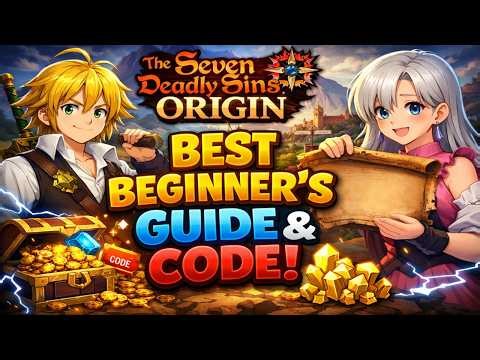 How to Progress FAST in Seven Deadly Sins Origin & CODES (Beginner Guide)