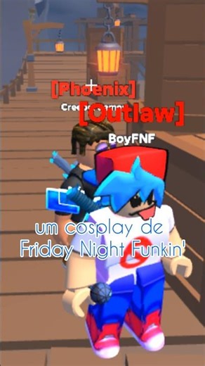 Cosplay de Friday Night Funkin' #roblox