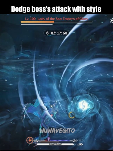 Dodge Boss's Ultimate in Wuthering Waves