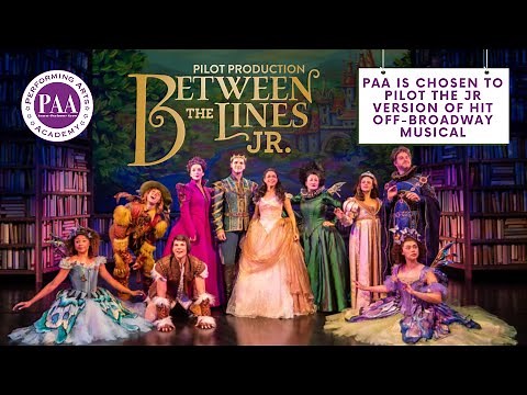 "Between the Lines JR" to be piloted at PAA - Performing Arts Academy in Summer 2024