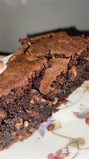 CRUNCHY & CREAMY THE PUDGY SECRET! Chocolate Brownies.. #chocolatebrownie #brownie #chocolate
