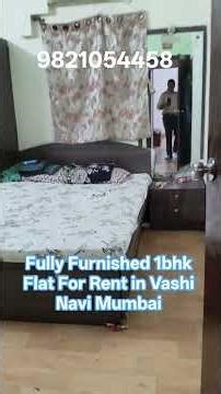 1bhk Flat For Rent in Vashi Navi Mumbai