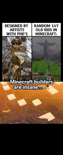 average Minecraft builder #minecraft