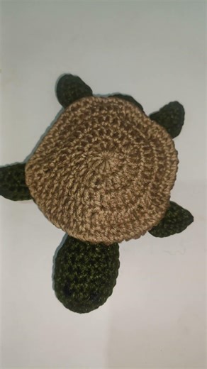 crochet turtle coaster and show peice #lovely #crochet