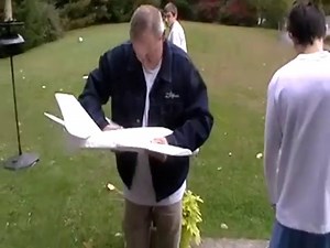 Model Airplane Test Flight Fail!