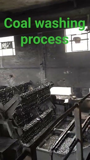 coal washing process in coal industry 🔥 #facts #coalmining