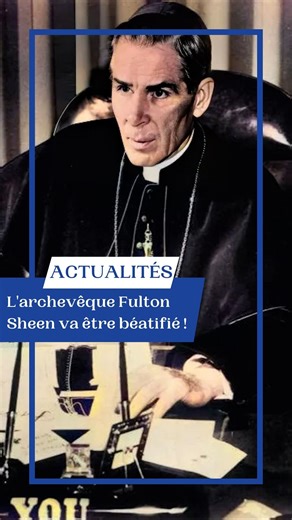 Aleteia on Instagram: "Le diocèse de Peoria (Illinois) a annoncé le 9 février la béatification prochaine de Mgr Fulton J. Sheen, figure majeure de l’évangélisation américaine du XXe siècle, six ans après la suspension de la cérémonie par le Vatican. Prédicateur hors pair, pionnier des médias, auteur prolifique et missionnaire infatigable, l’archevêque laisse un héritage spirituel inégalé pour l’Église universelle. #dieu #foi #bienheureux #FultonSheen #bishop #usa #saint #eglise"
