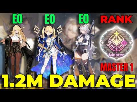 Full E0 Team Hits 1.2M Damage – Master 1 Rank in The Great Rift | Chaos Zero Nightmare