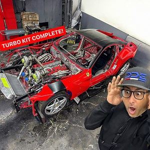 How To Build TWIN TURBO Ferrari 🤯 *Never Seen Before* | Daily Driven Exotics
