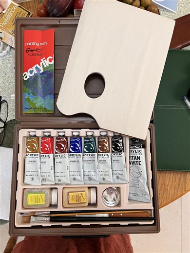 Absolutely amazing vintage acrylic paint set. Unused. | Arts & Crafts | KSL Classifieds