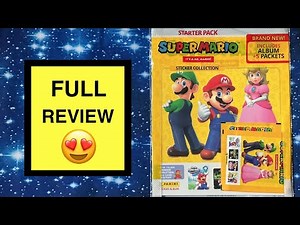 Panini Super Mario It’s A-ME Mario Sticker Collection ( Review ￼)