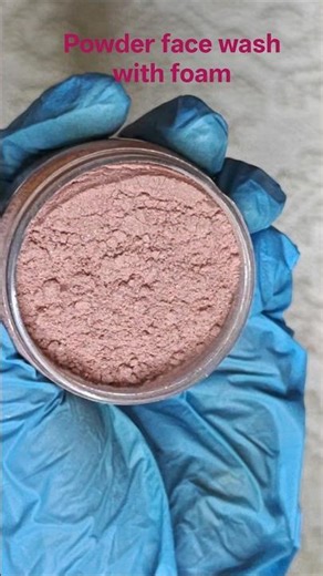 DIY Powder Face Wash for Glowing Skin | Herbal Cleanser | #shorts