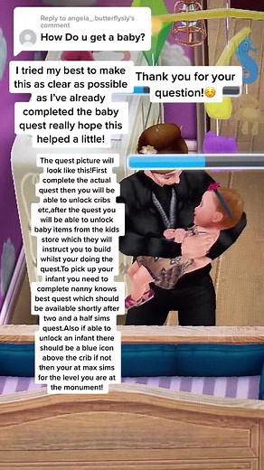 How to Bring Baby in Simtown - Sims Freeplay Guide