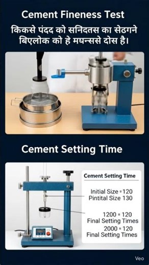 #short video #Construction Life Before Construction, Cement Must Pass This Test!”