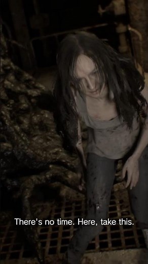 Resident Evil Biohazard Mia helps Ethan #residentevilbiohazard #bakerfamily #ethan #mia #zoe #jack