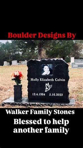 Colt Walker on Instagram: "Honoring your loved ones is very important. Showing them respect for all their sacrifices and love. We are here to help, it doesn’t matter how long ago they passed away. We can help create a custom headstone that leaves an impact!"