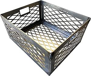 LavaLock® LASER Charcoal Basket 12 x 10 x 6" - Vertical Horizontal UDS smoker coal (firebox) LL-12106-R2