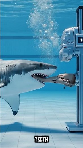 Which ocean animal has the strongest bite force? #shorts
