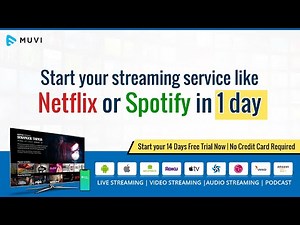 Start your Streaming Service like Netflix or Spotify in 1 day | Live Video Streaming Website & Apps