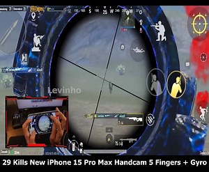 13K views · 396 reactions | 29 Kills New iPhone 15 Pro Max Handcam 5 Fingers + Gyro | VASA Levinho | Facebook