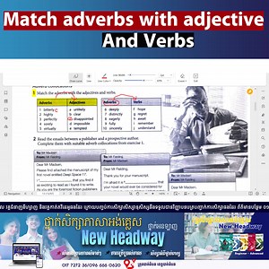 📣ថ្នាក់បើកថ្មី Online Class 📣ភាសាអង់គ្លេស New Headway 5thedition កម្រិត Beginner 💥សិក្សាតាមកម្មវិធី Zoom ជួបគ្រូផ្ទាល់ 📆វេនសិក្សា សៅរ៍-អាទិត្យ ចូលរៀនទី ០៤ ឧសភា ២០២៤ 🕒កម្រិតដំបូង ម៉ោង ៥-៧ យប់ ភាសាអង់គ្លេសកម្រិតដំបូង រៀនផ្ដោតទៅលើ 4 Skills 👇 ✍️ការស្ដាប់ (Listening skill) ✍️ការនិយាយ (Speaking skill) ✍️ការអាន (Reading skill) ✍️ការសរសេរ (Writing skill) ✍️និងវេយ្យាករណ៍ (Grammar) 👉ក្រោយពីបញ្ចប់វគ្គនីមួយៗសិស្សនឹងទទួលបាន វិញ្ញាបនបត្រ (Certificate) 👉ទទួលចុះឈ្មោះជារៀងរាលថ្ងៃ 👉ដើម្បីចុះឈ្មោះ សូមឆាតច