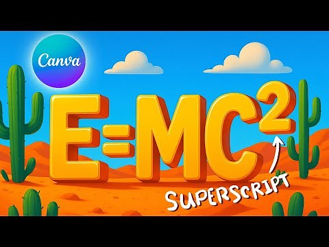 How to Superscript in Canva (2025)