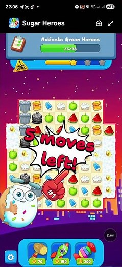 I❤️ Play in Sugar Heroes👉 Subscribe my Channel !!! #games #gameplay #sugarheroes