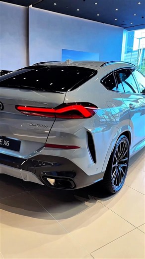 New BMW X6 M Sport 2026 Super Package Performance Crossover SUV Grey Color