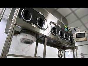 Dispensing Rigid Isolator bin loading.