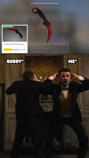 I ACTUALLY PULLED IT! 🔴 ★ Talon Knife Crimson Web! #CS2