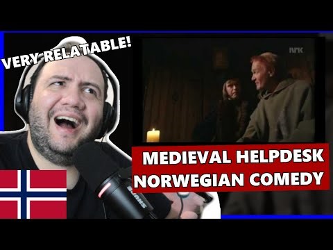 🇳🇴 Medieval helpdesk | Norwegian Comedy | Nordic REACTION