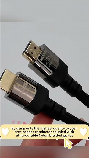 hdmi 2.1 Cable 8k 60HZ 4k 120Hz Resolution HDR TDR HDMI Cable 8k#hdmicable #hdmi #hdmi2.1cable