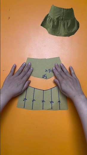 Cute Ruffle Mini Skirt Pattern Tutorial (Easy & Beginner-Friendly) #sewing #pattern #diy #skirt