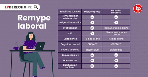 Todo lo que debes conocer sobre el régimen Remype laboral | LP