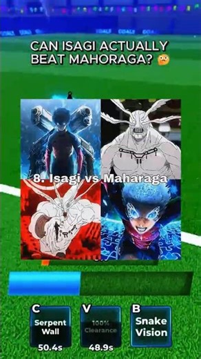 Isagi Beats Mahoraga. Here’s Why. | #bluelock theory #manga