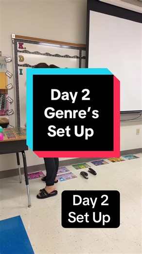 Day 2 Classroom Setup for English and Spanish