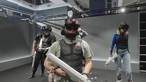 9.9K views · 114 reactions | Created in partnership with Netflix, Rebel Moon: The Descent takes you and your crew on an adrenaline-rushing sci-fi adventure in full-body VR.  | Sandbox VR - Hong Kong | Facebook