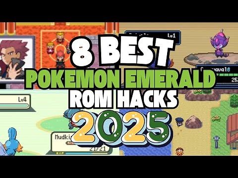 8 Best Pokemon Emerald ROM Hacks for 2025 ✨ #pokemon #emerald #gameplay #pokemoncoders