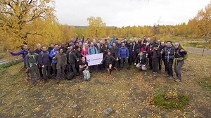 36K views · 187 reactions | We take teambuilding seriously. Watch the team climb the highest mountain in Sweden together! | Derivco | Facebook