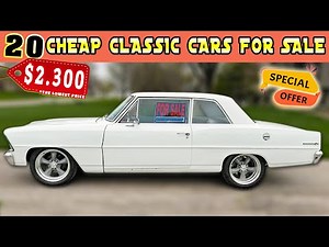 20 Best Classic Cars for Sale by Owners!! Classic Cars SALE!