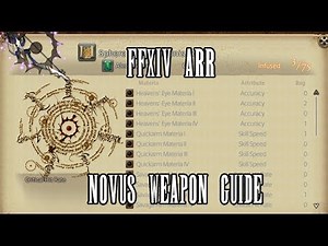 FFXIV ARR: Novus Weapon Upgrade Guide