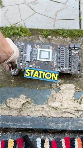 •Fixing a Broken RTX 3080 with an easy Reflow• #pcbuild #gpu #rtx